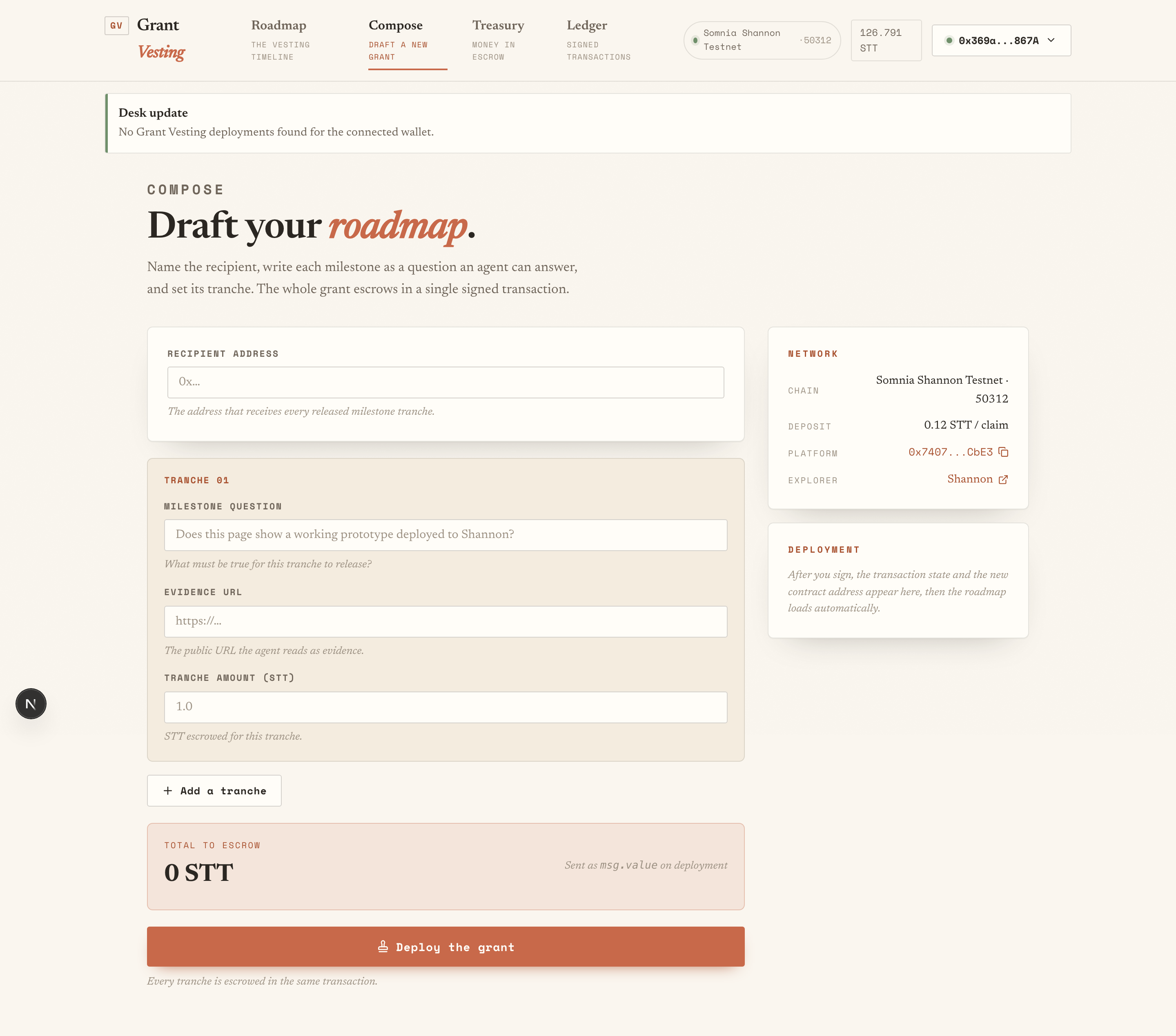 Defining typed milestones — numeric, graded, multi-metric.
